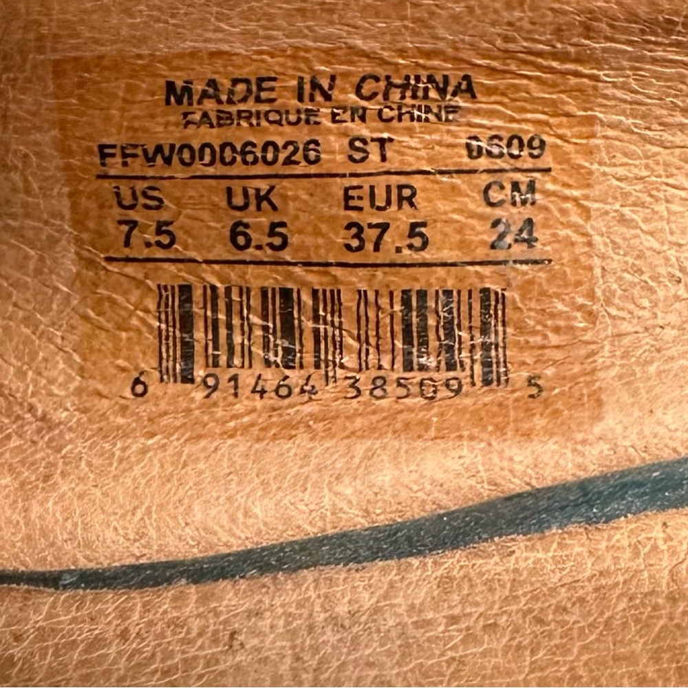 Fossil T Strap Shoes Size 7.5 Heels - Picture 4 of 12